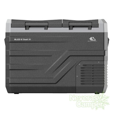 Nevera de compresor 12V modelo Blizz‑E Dual 31 L