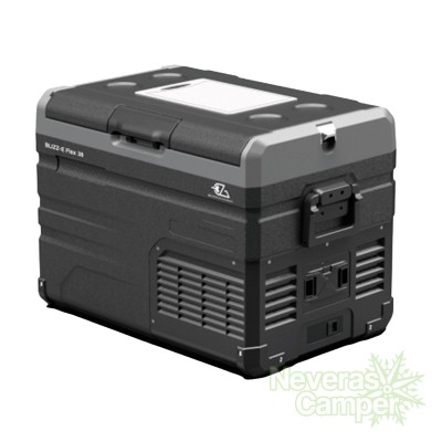 Nevera de compresor 12V modelo Blizz‑E Flex 38 L