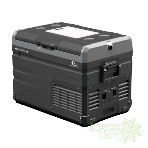 Nevera de compresor 12V modelo Blizz‑E Flex 38 L